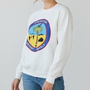 Operation Desert Shield Sweatshirt Medium Unisex